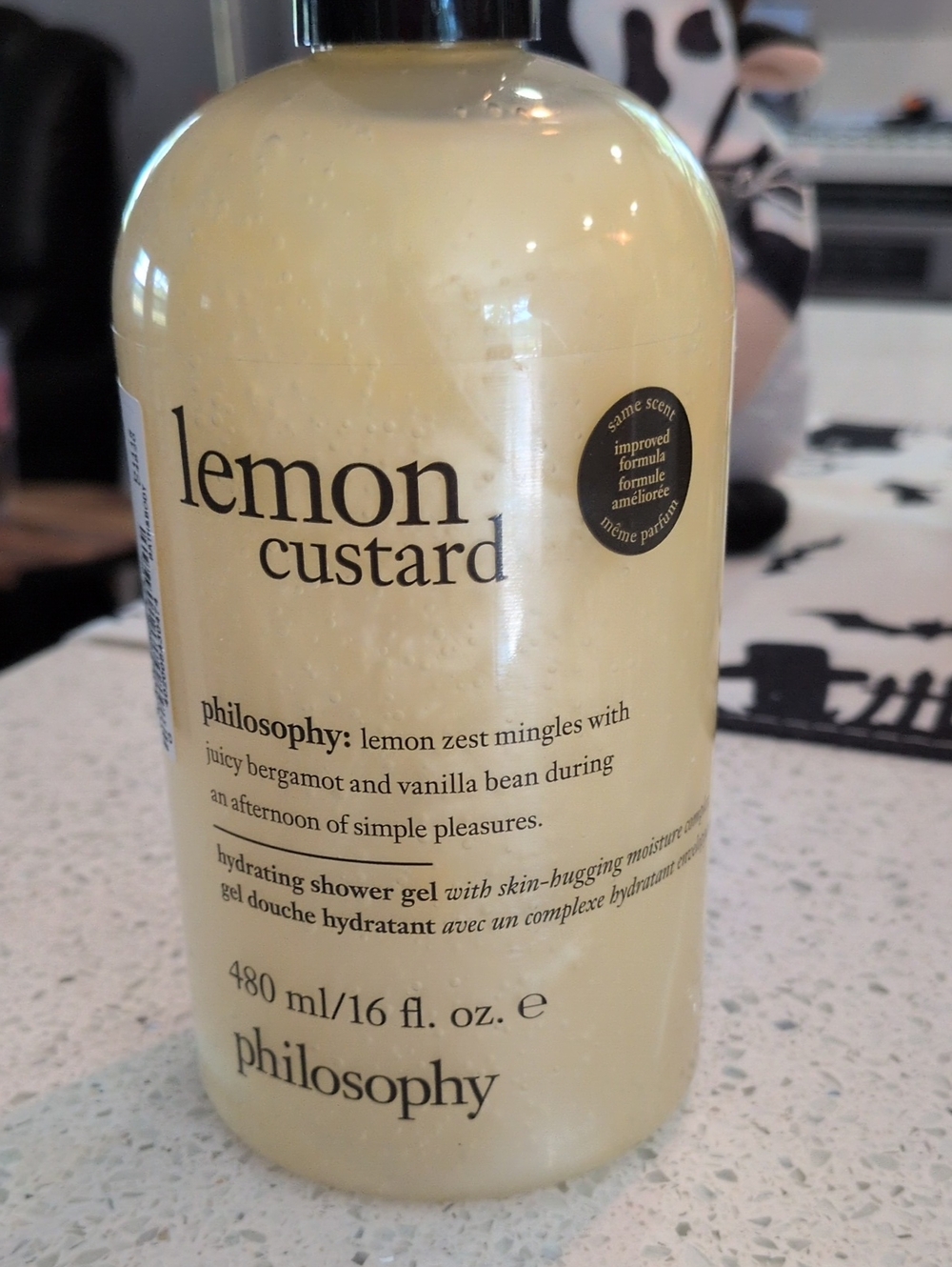 Philosophy Lemon Custard Hydrating Shower Gel - New Sealed